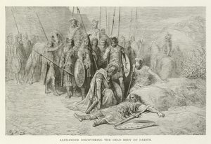 Alexander Discovering the Dead Body of Darius by American School