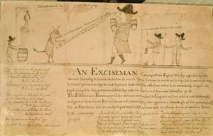 An Exciseman, c.1790 by American School