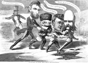 An Ice Party or Letting Things Slide on the Rappahannock, from the Humors of War