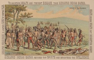 Archery of the Mandans by American School