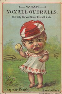 Baby Holding Baseball by American School