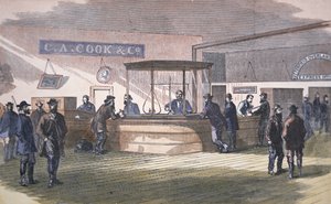 Bank in San Francisco, c.1860