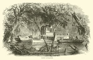 Bayou Navigation, March 1863 by American School