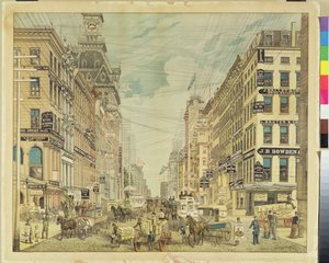 Broadway and Maiden Lane