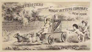 Cherubs Racing with Cart by American School