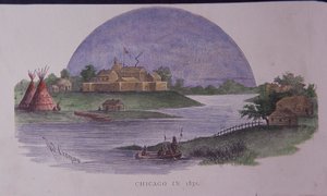 Chicago in 1831, late 19th century