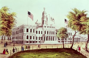 City Hall, New York by American School