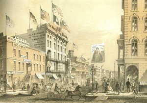 Col. Woods Museum, from Chicago Illustrated, with Literary Descriptions by James W. Sheahan, Published by Jevne & Almini, Chicago