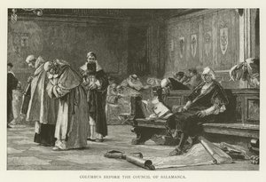Columbus before the Council of Salamanca by American School