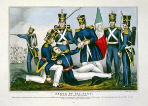 Death of Col. Clay, Battle of Buena Vista, Feb. 23, 1847