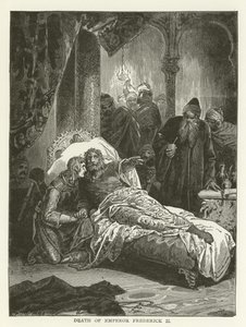 Death of Emperor Frederick II by American School