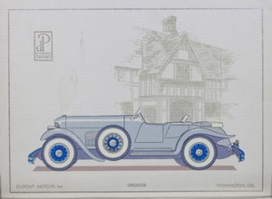 DuPont Motor Cars: Speedster, 1921