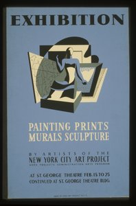Exhibition Painting, Prints, Murals, Sculpture by Artists of the New York City Art Project by American School