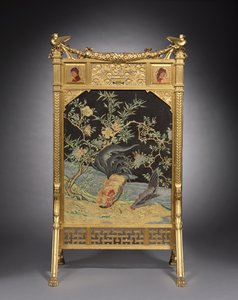 Fire Screen, Herter Brothers, c.1878-1880 by American School