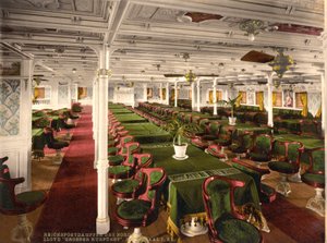 First Class Dining Room on Grosser Kurfurst