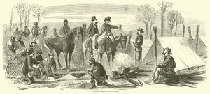 Foragers Returning to Camp, March 1865 by American School