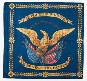 Front View of Civil War Flag, c.1861-1865