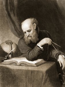 Galileo with Compass and Diagrams, c.1880