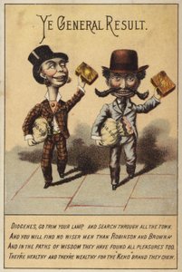 Gentlemen with Tobacco, Robinson and Brown by American School