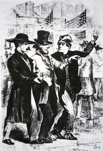 Getting a Voter Drunk in Order to Influence His Vote in the Election of 1864