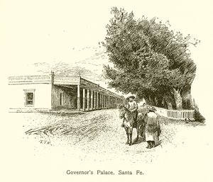 Governors Palace, Santa Fe by American School