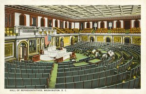 Hall of Representatives, Washington DC, USA by American School