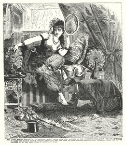 Homage Exacted by an Imperious Society Belle by American School