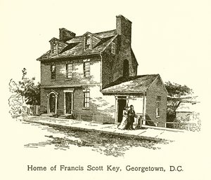 Home of Francis Scott Key, Georgetown, D.C. by American School