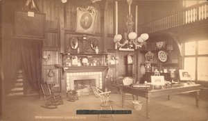 Interior of the Connecticut State Building by American School