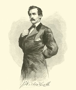 J. Wilkes Booth, April 1865 by American School
