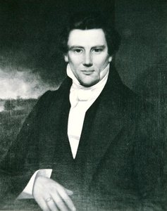 Joseph Smith (1805-44) Prophet Founder of the Mormon Religion in the USA by American School