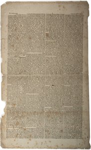 Liberty of Speech and of the Press, January 1799