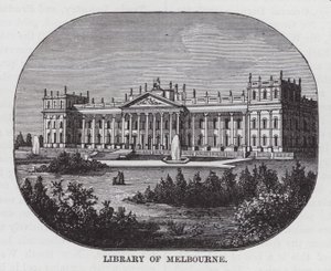 Library of Melbourne by American School