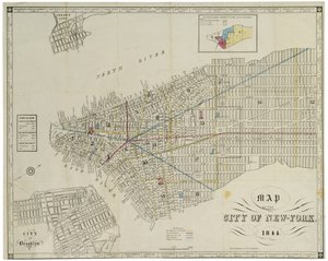 Map of the City of New York