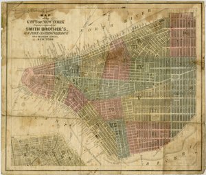 Map of the City of New York