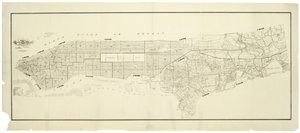 Map of the city of New York, made under the direction of the Commissioners of the Metropolitan Fire Department, showing the location of buildings in the possession and use of the Metropolitan Fire Department and of the Metropolitan Police Department