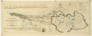 Map of the New Croton Aqueduct, Old Aqueduct and Bronx River Pipeline also the Watersheds of the Croton, Bronx by American School