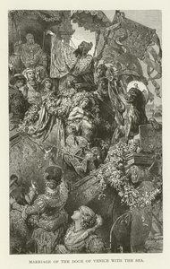 Marriage of the Doge of Venice with the Sea by American School