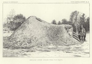 Medicine Lodge Viewed from the South by American School