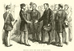Meeting with the Duke of Edinburgh by American School