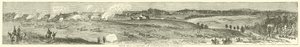 Mine Run, center of Confederate position, November 1863 by American School