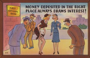 Money deposited in the right place always draws interest! by American School