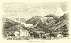 Mont Cervin from Zermalt by American School