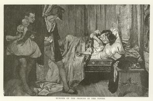 Murder of the Princes in the Tower by American School