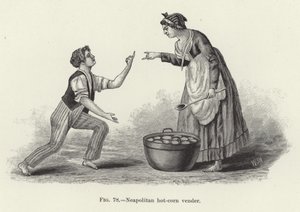 Neapolitan Hot-Corn Vendor by American School