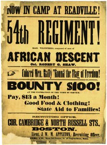 Now in Camp at Readville! 54th Regiment!, c.1863