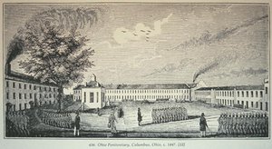 Ohio Penitentiary, Columbus, Ohio, c.1847 by American School
