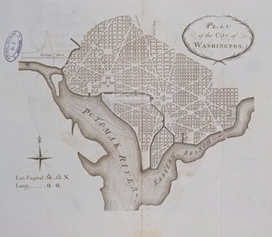 Plan of the City of Washington as originally laid out in 1793