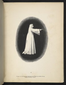 A Ghost in White, from Spectropia; or, Surprising Spectral Illusions Showing Ghosts Everywhere, and of Any Colour, etc. ser. 1 by American School