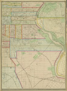 Plate 5, Map of the Whole Incorporated City of Philadelphia, 1867